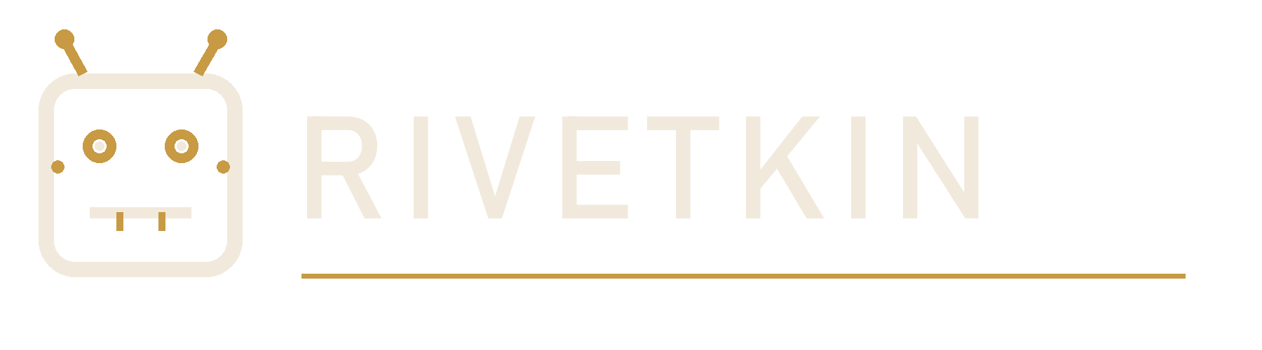 Rivetkin — handmade robot objects